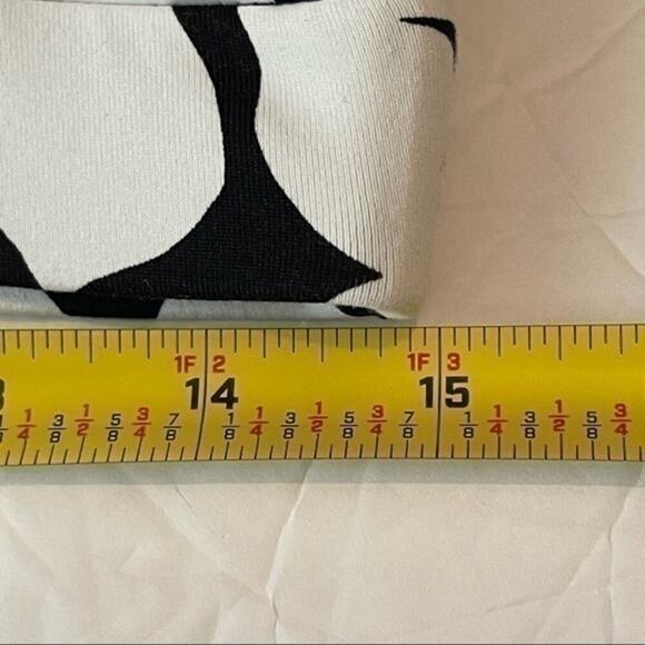 Cynthia Rowley Bold‎ Black & White Print Cottage Full Skirt NWOT Size M - Picture 10 of 10